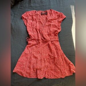 Reformation wrap dress